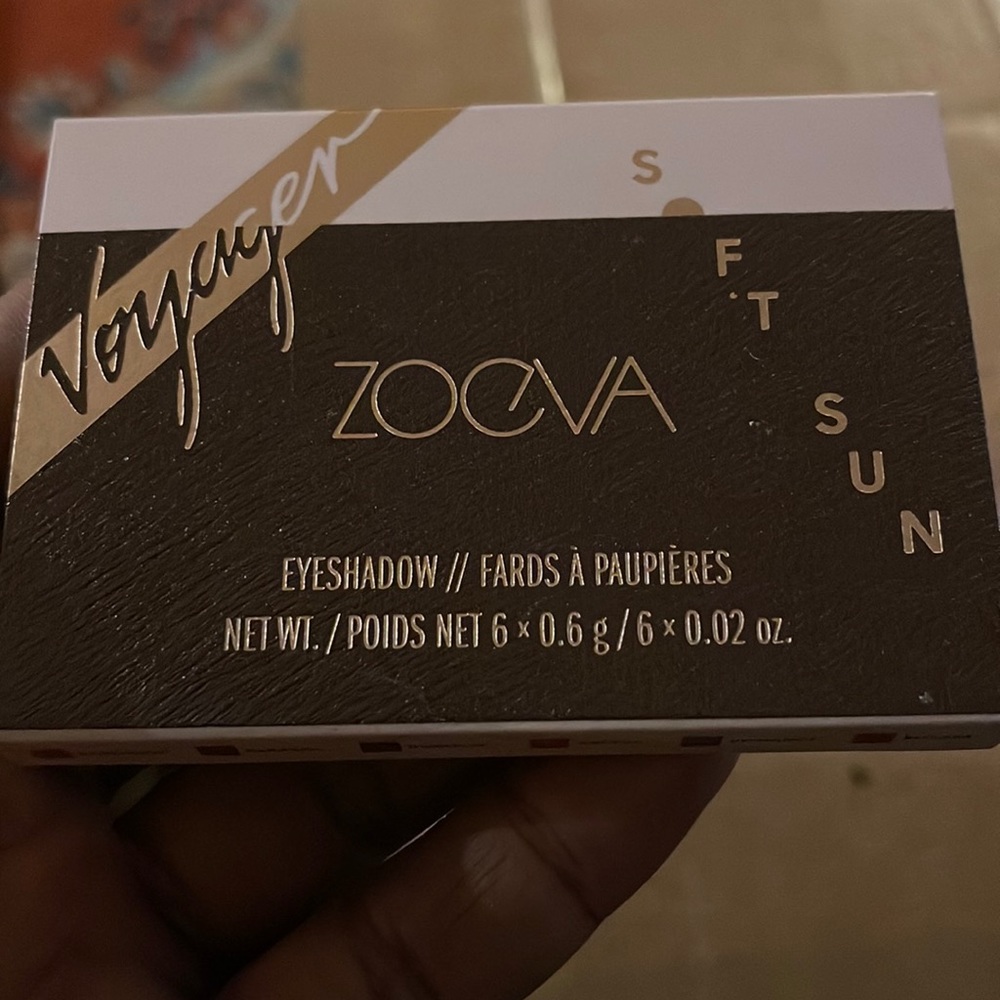 BNIB! ZOEVA Voyager Eyeshadow Palette Soft Sun